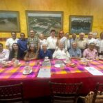 Santiago Montoya rinde informe de actividades de la Confraternidad de Guamuchilenses Radicados en Culiacán